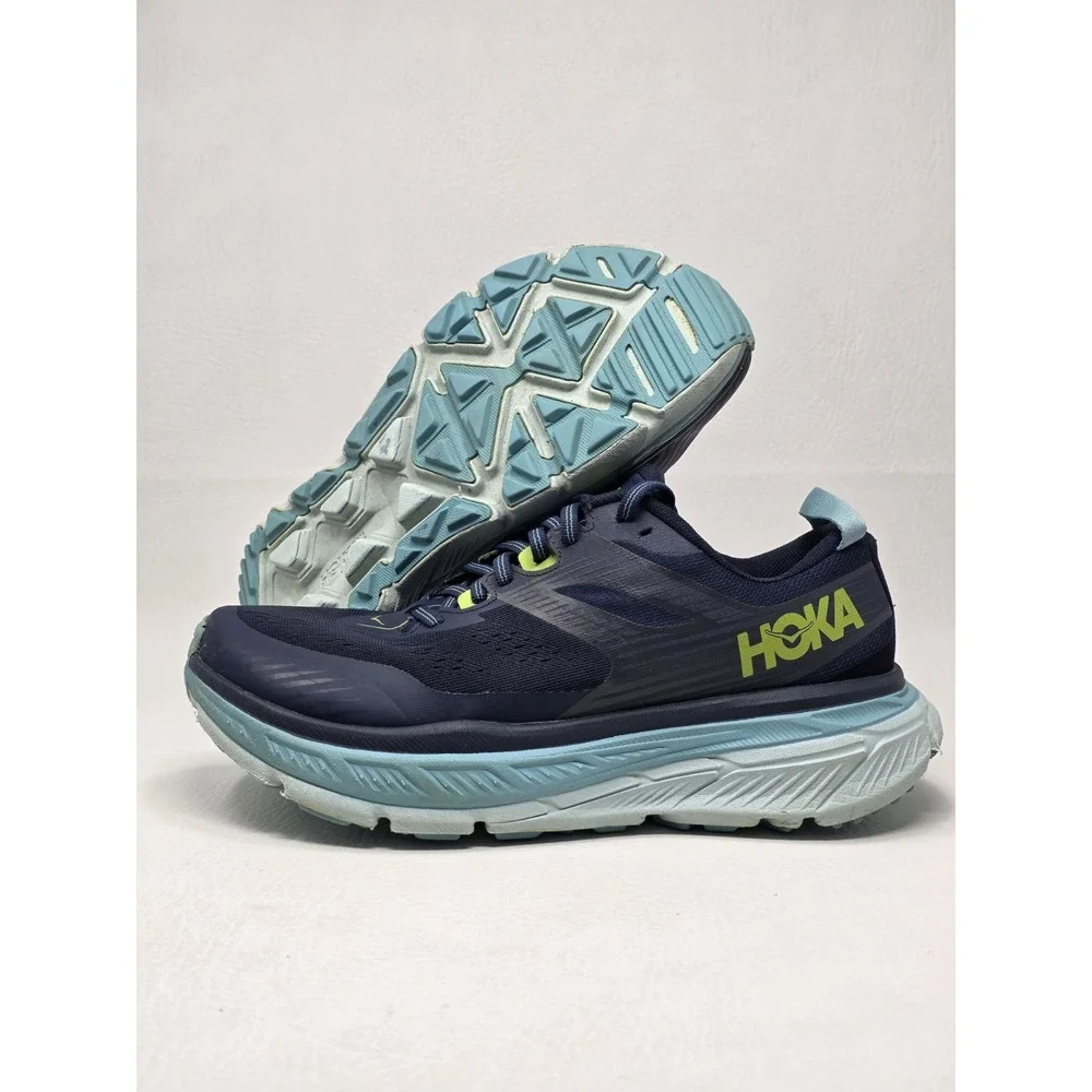 Hoka One One Stinson ATR 6 Shoes Womens Size Blue Running Shoes 1110507 OSBG